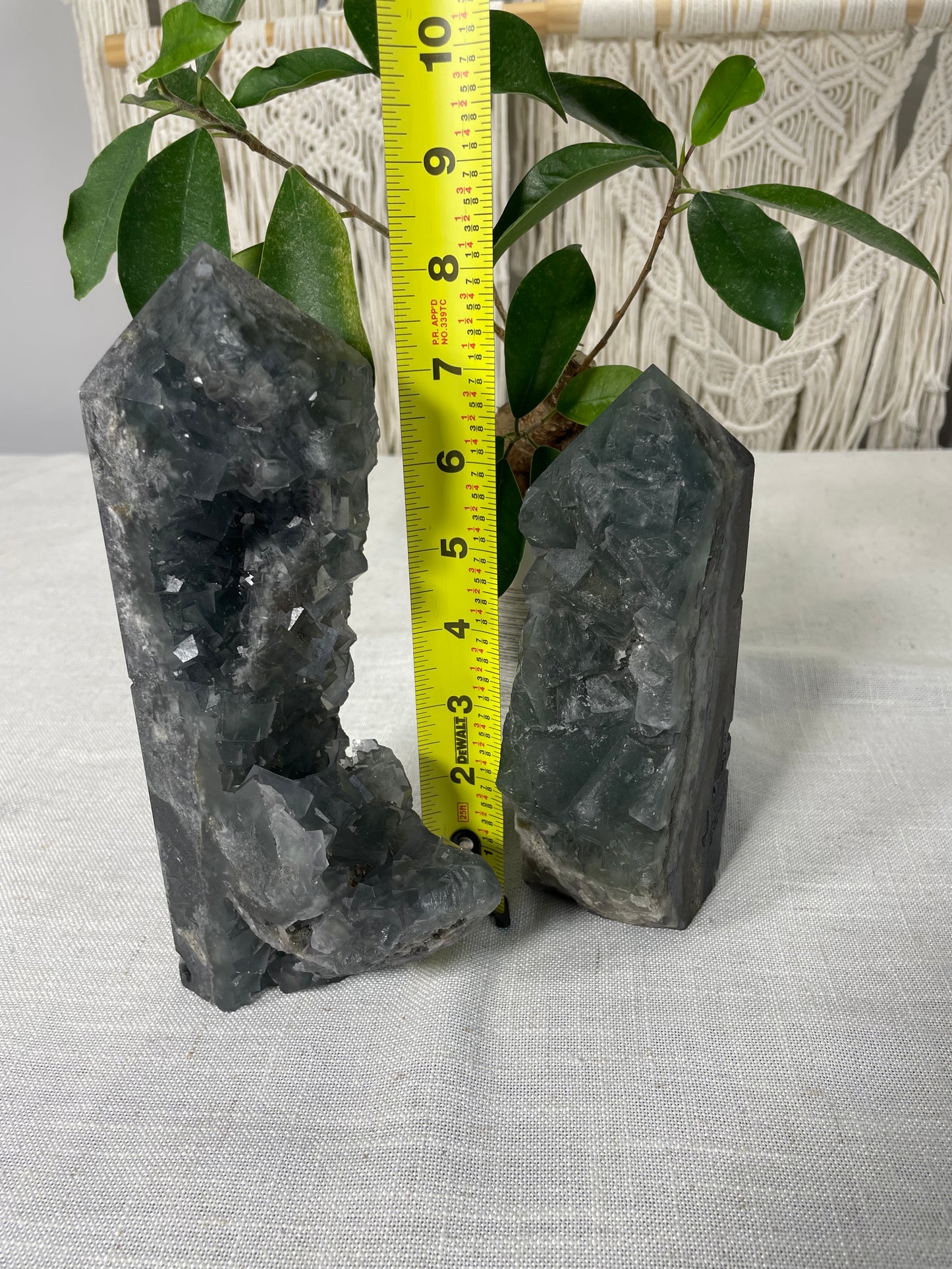 Fluorite Specimen Towers