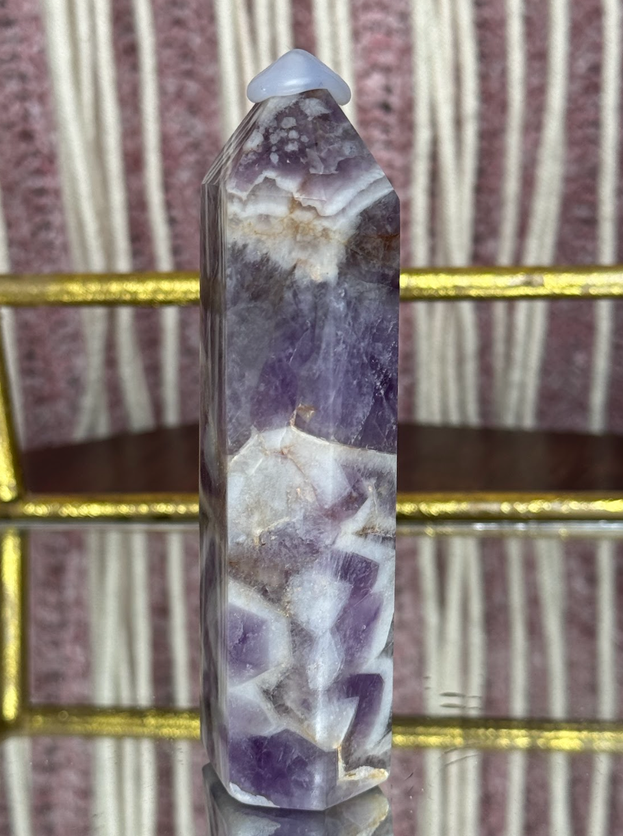 Chevron Amethyst Tower
