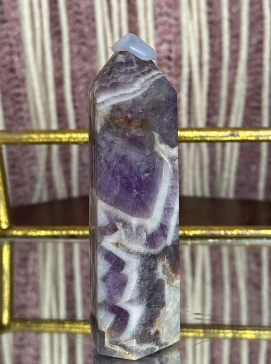 Chevron Amethyst Tower