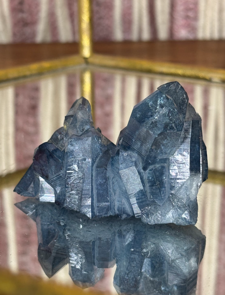 Cornflower Blue Aura Quartz