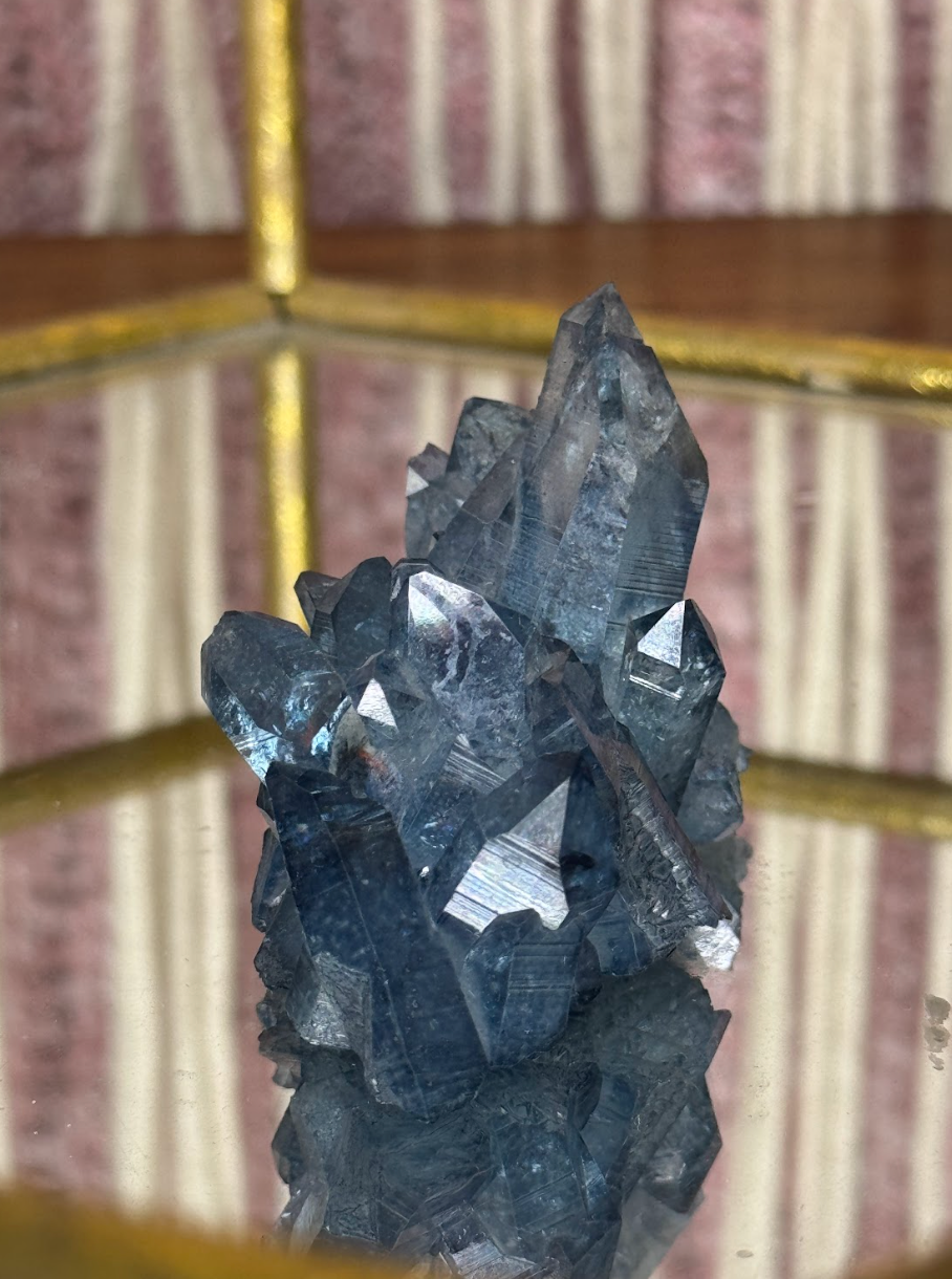 Cornflower Blue Aura Quartz