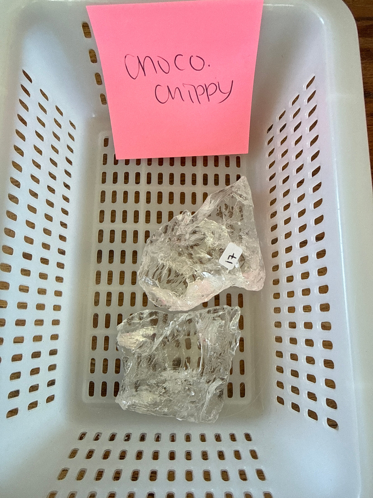 Chocolate chippy basket