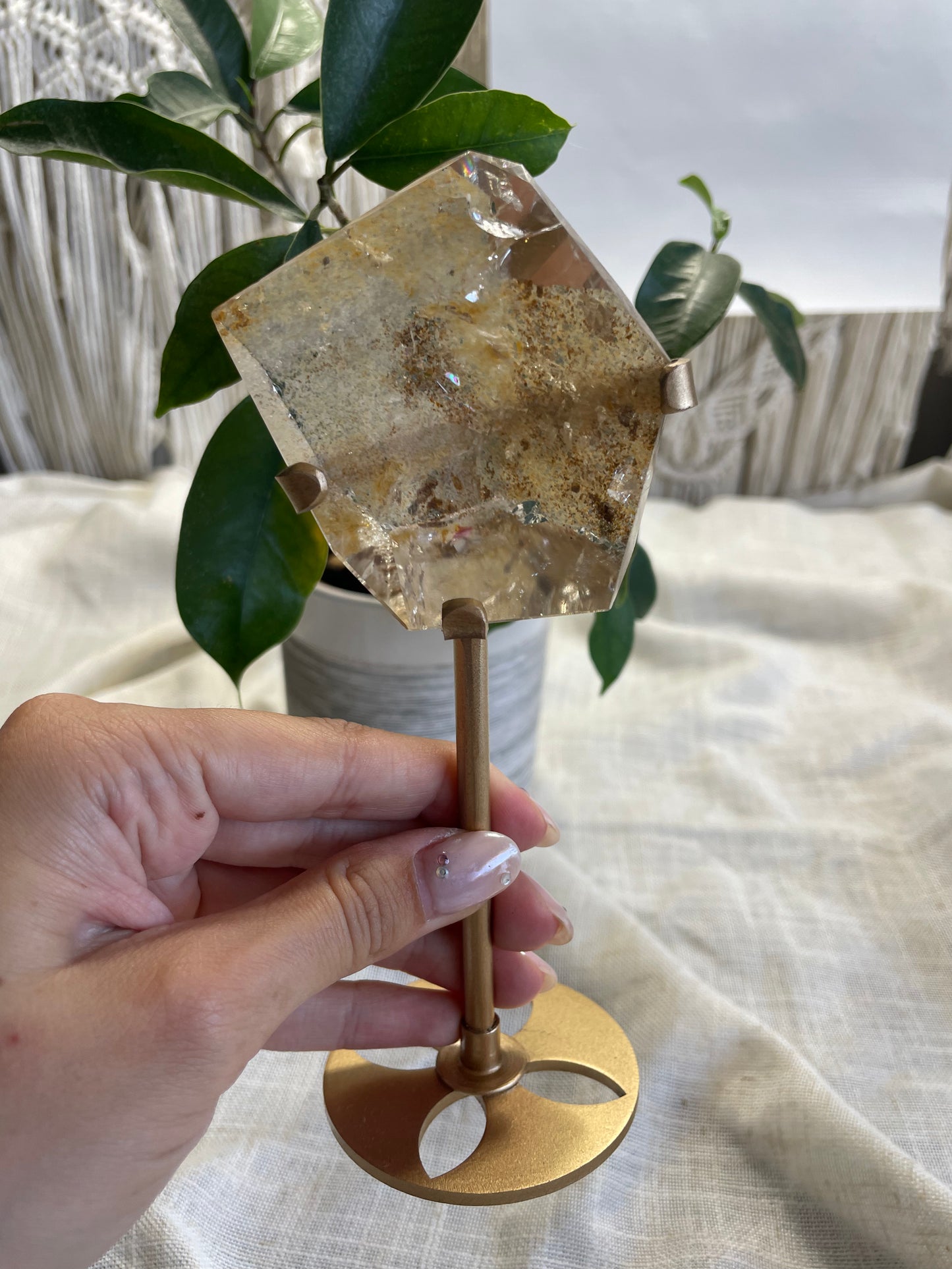 Garden Quartz on Stand