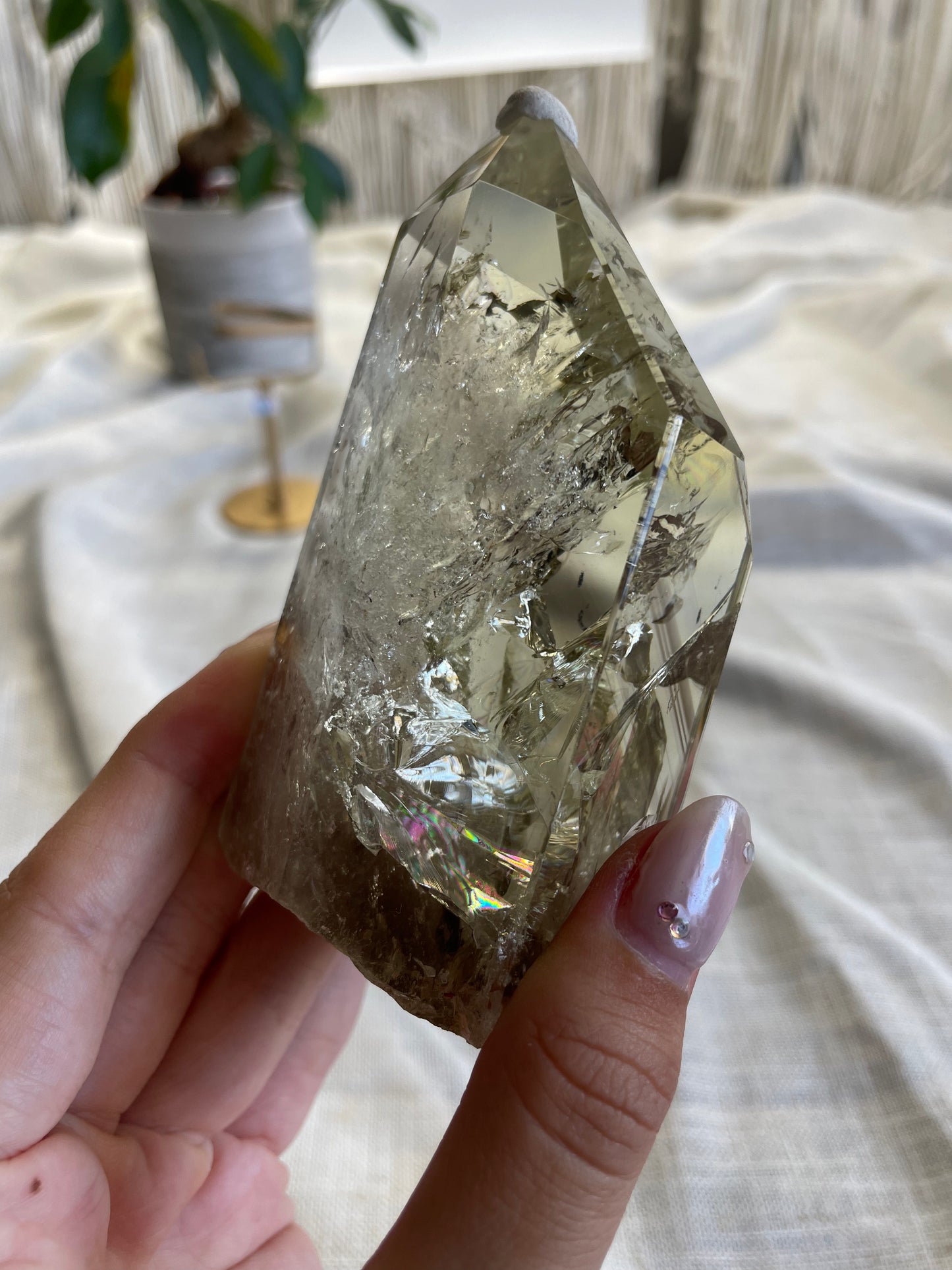 Citrine Gold Stand (D)