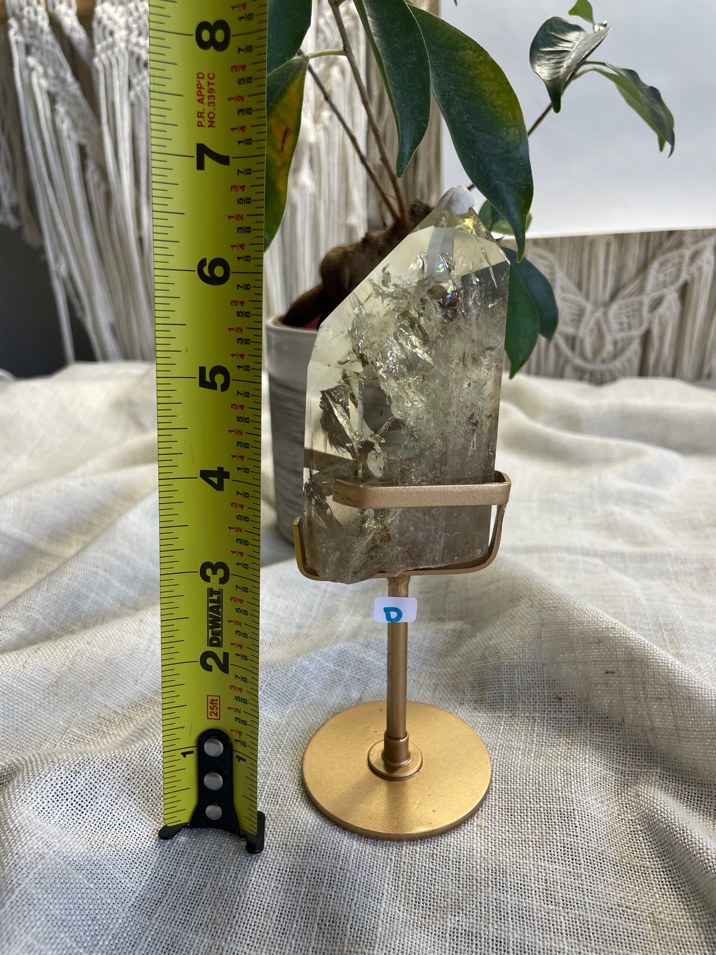 Citrine Gold Stand (D)