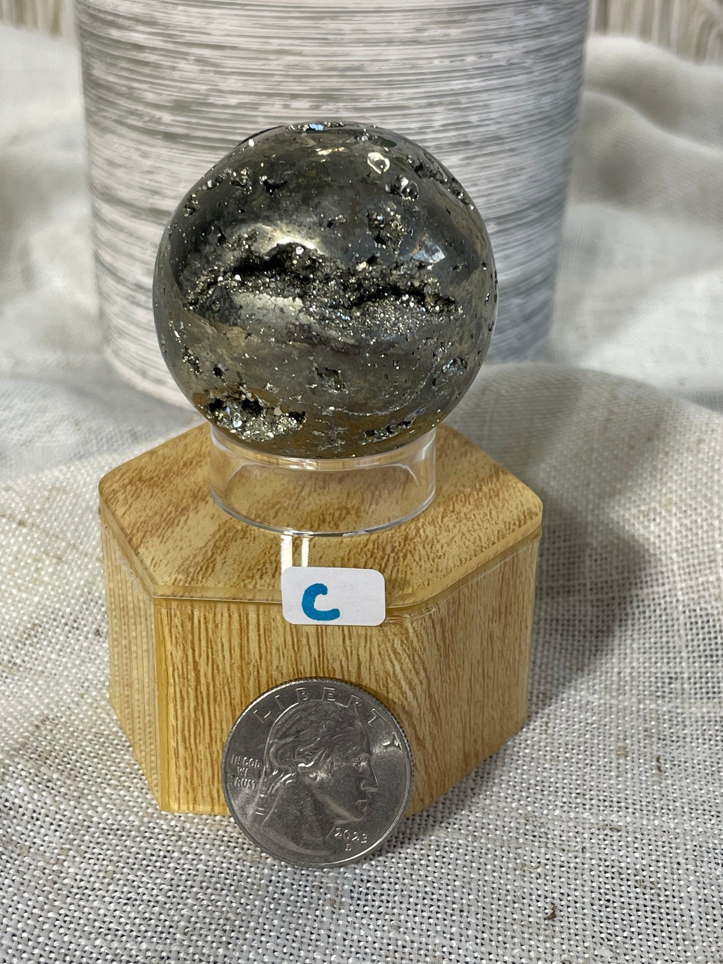 Pyrite Sphere (C)