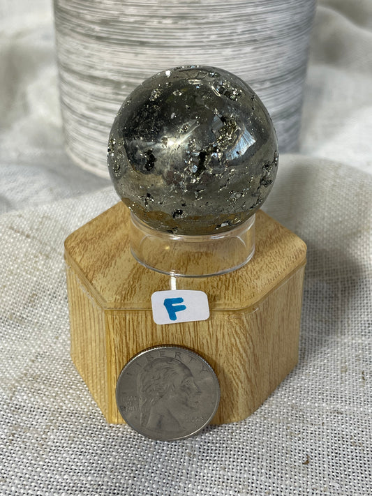 Pyrite Sphere (F)
