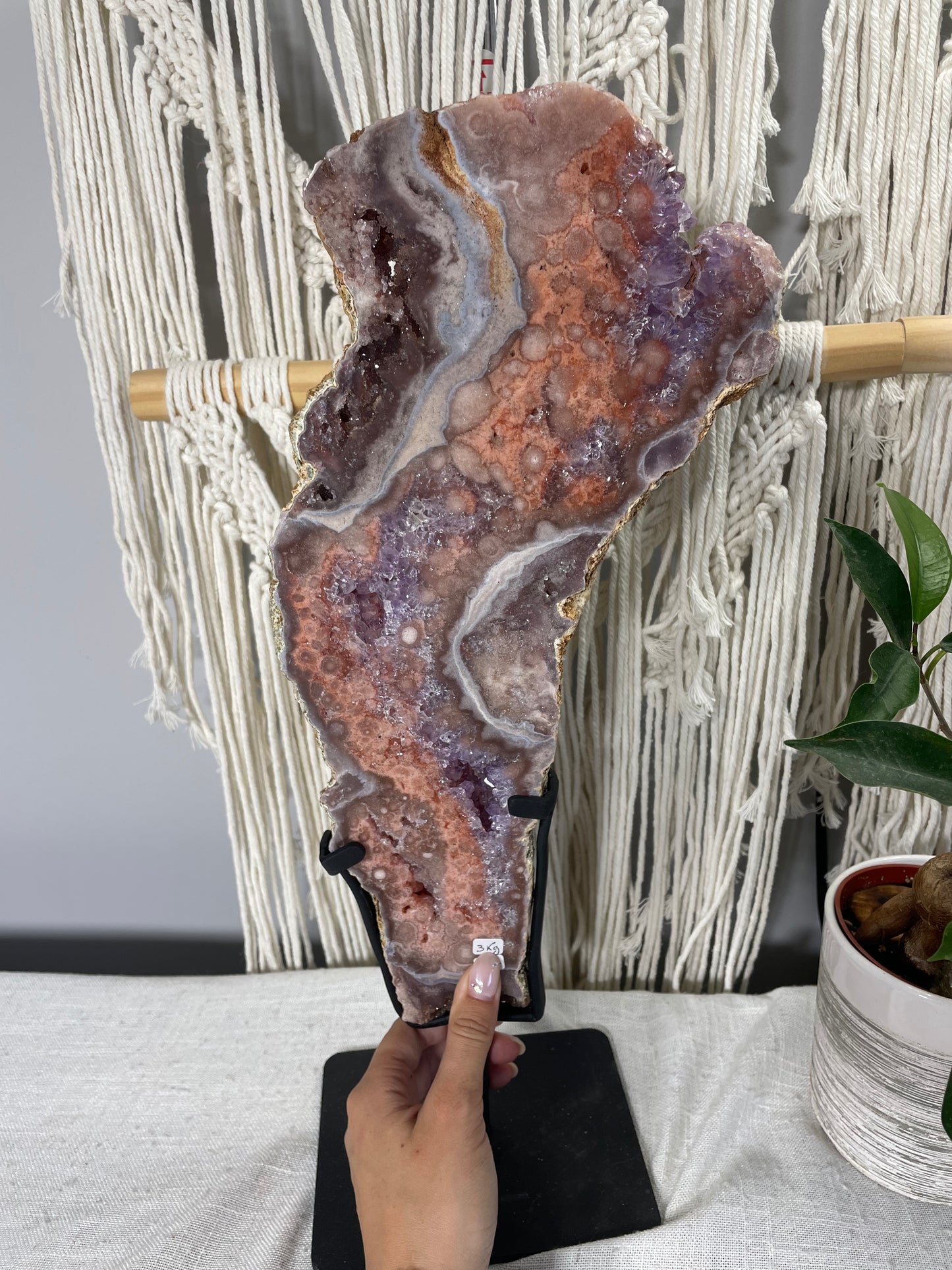 Statement Brazilian Pink Amethyst