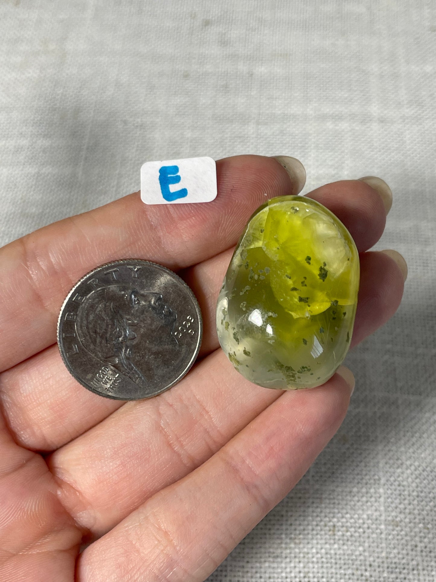 Lemon Prehnite Wave Hill Australia