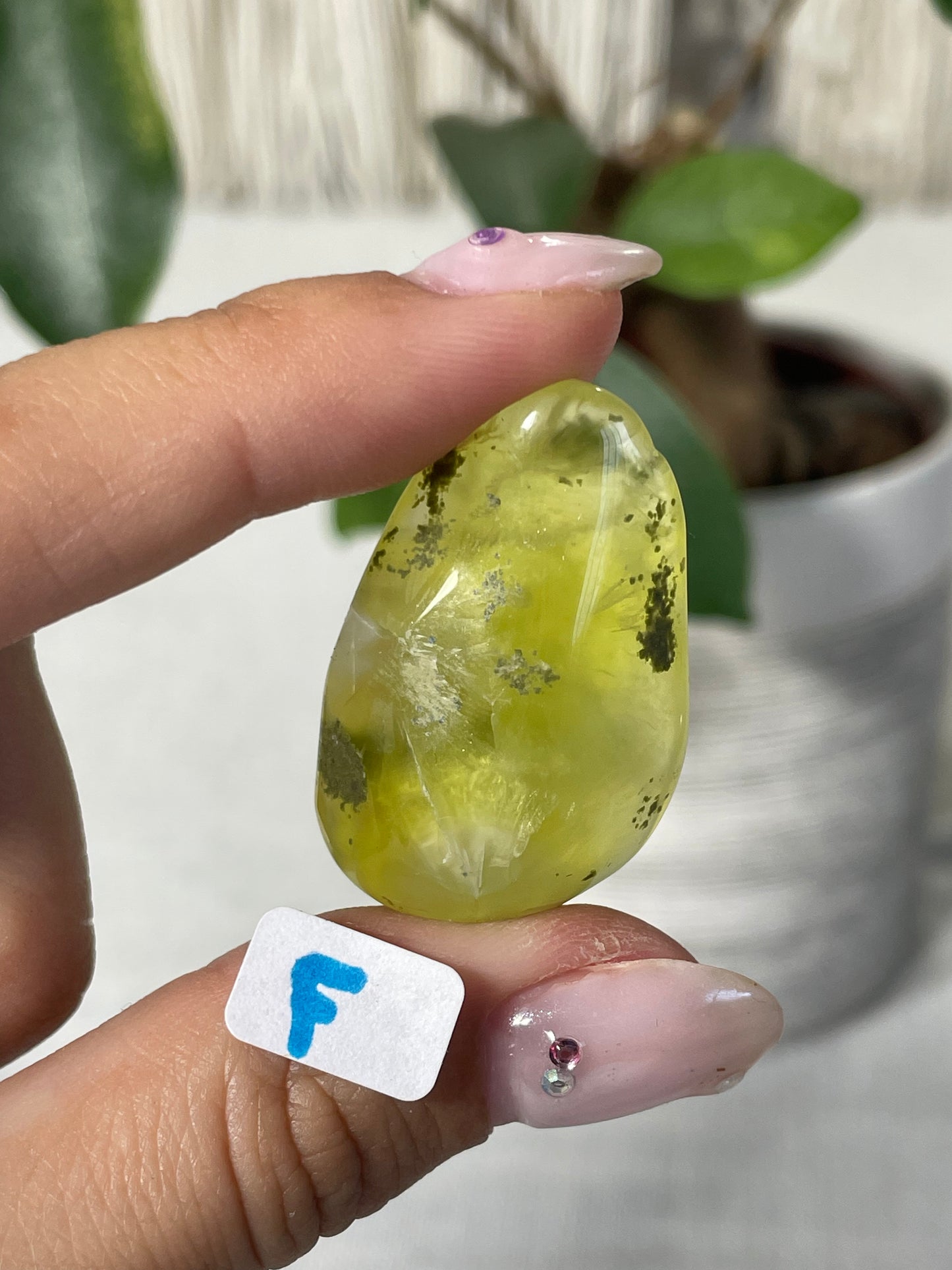 Lemon Prehnite Wave Hill Australia