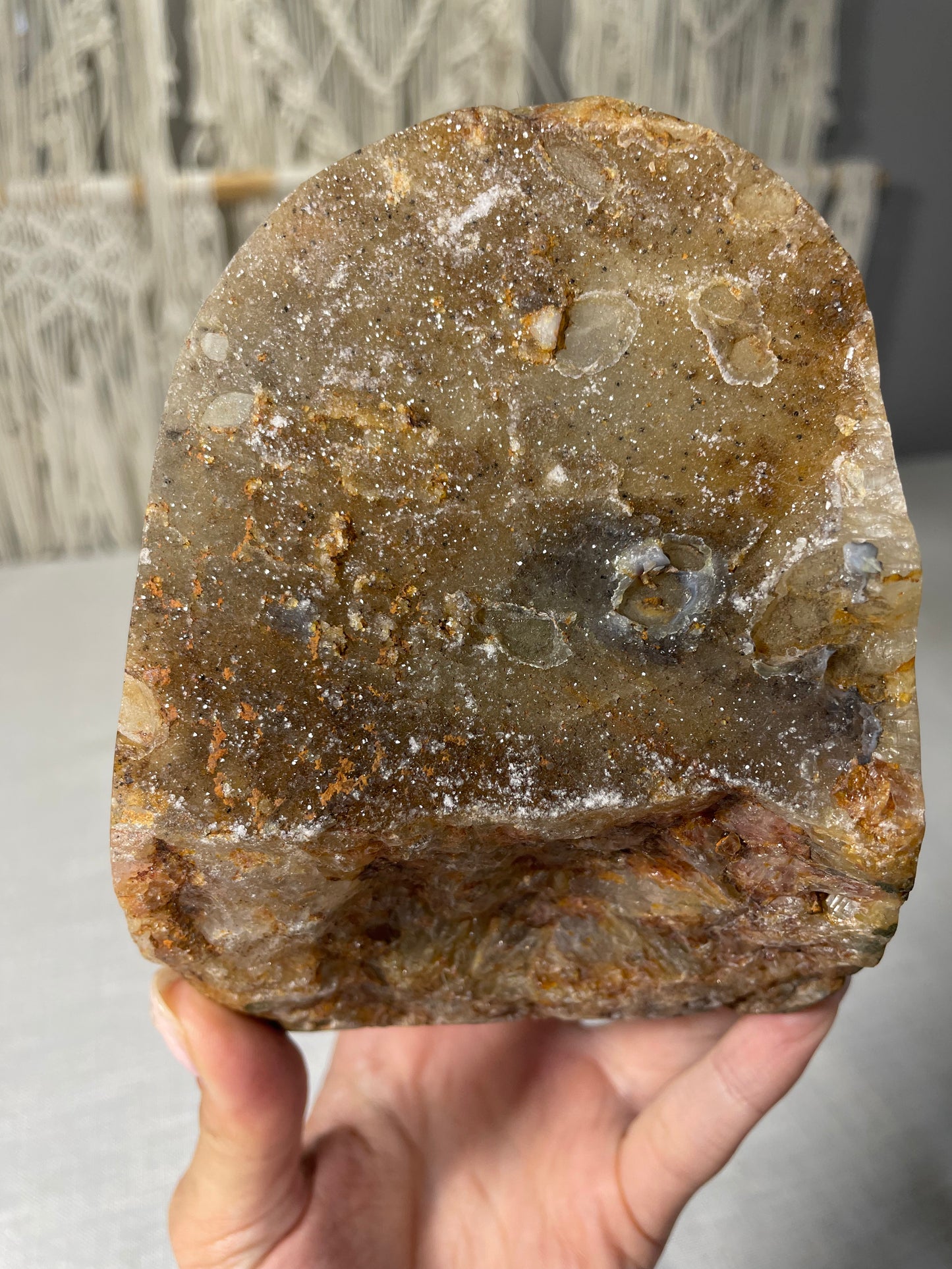 Brazilian Druzy Agate (A)