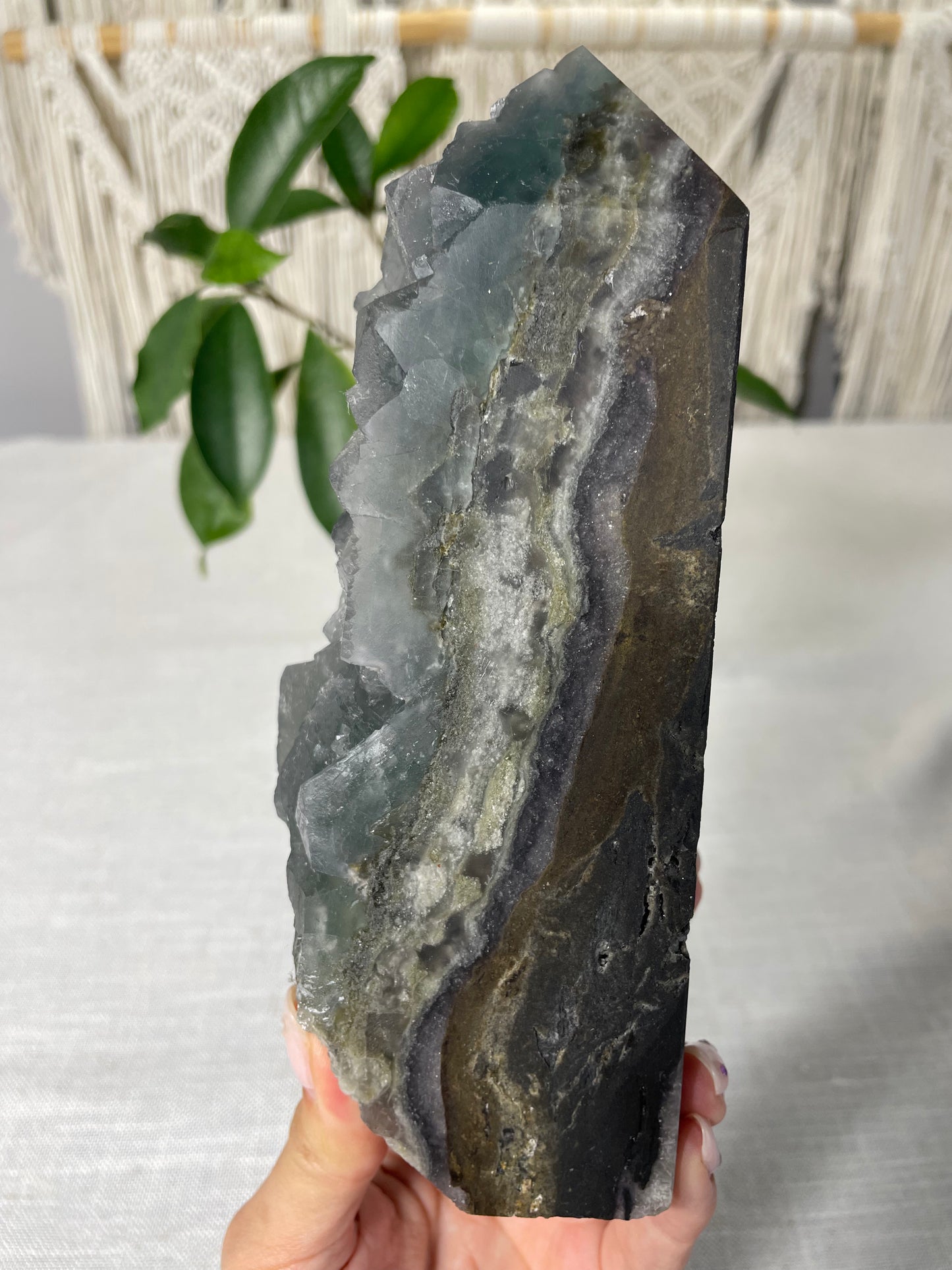 Fluorite Specimen Towers