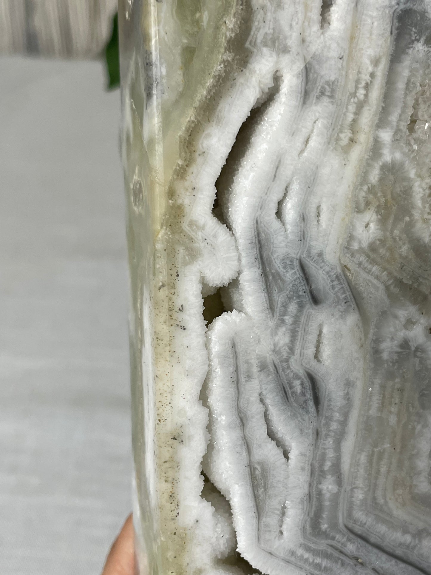 Druzy Fluorite Tower