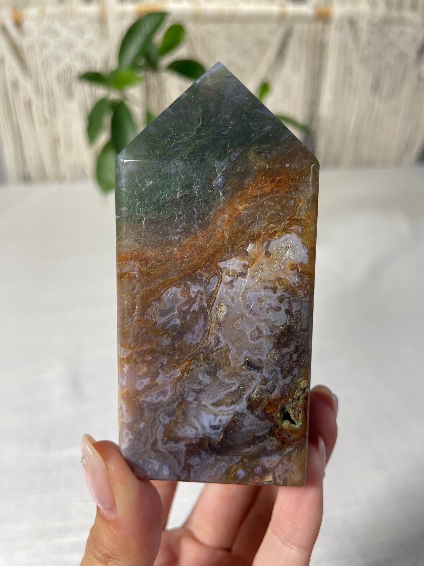 Moss Agate Towers