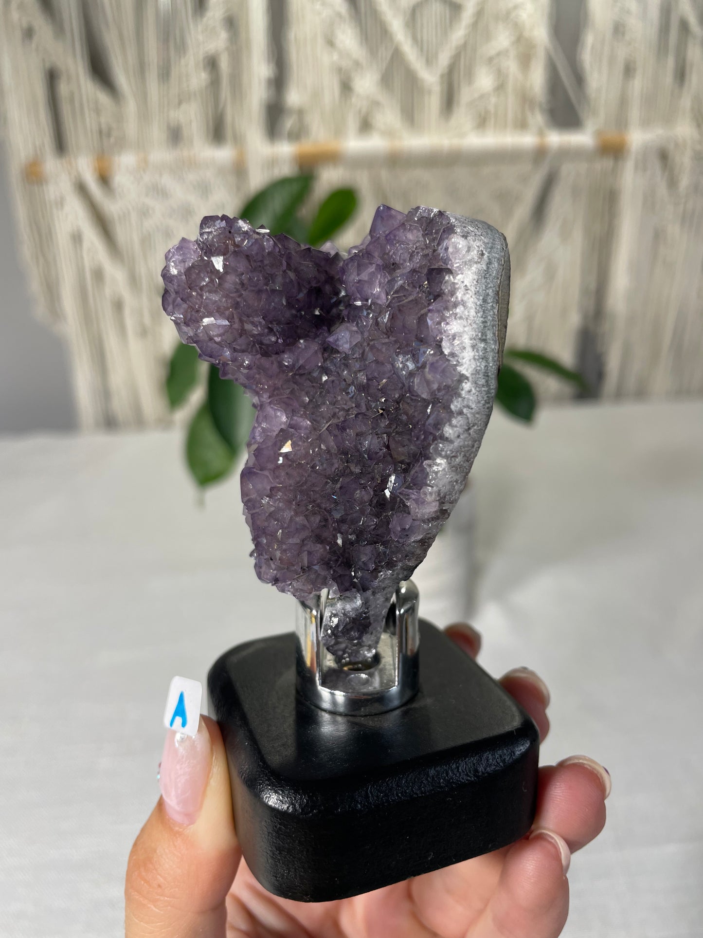Amethyst on Base