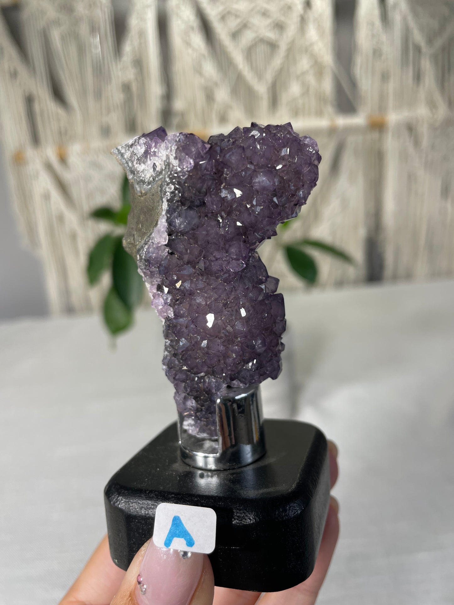 Amethyst on Base