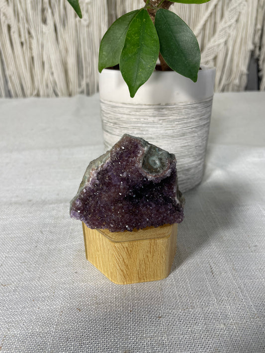 Red Amethyst Cupcake Specimen