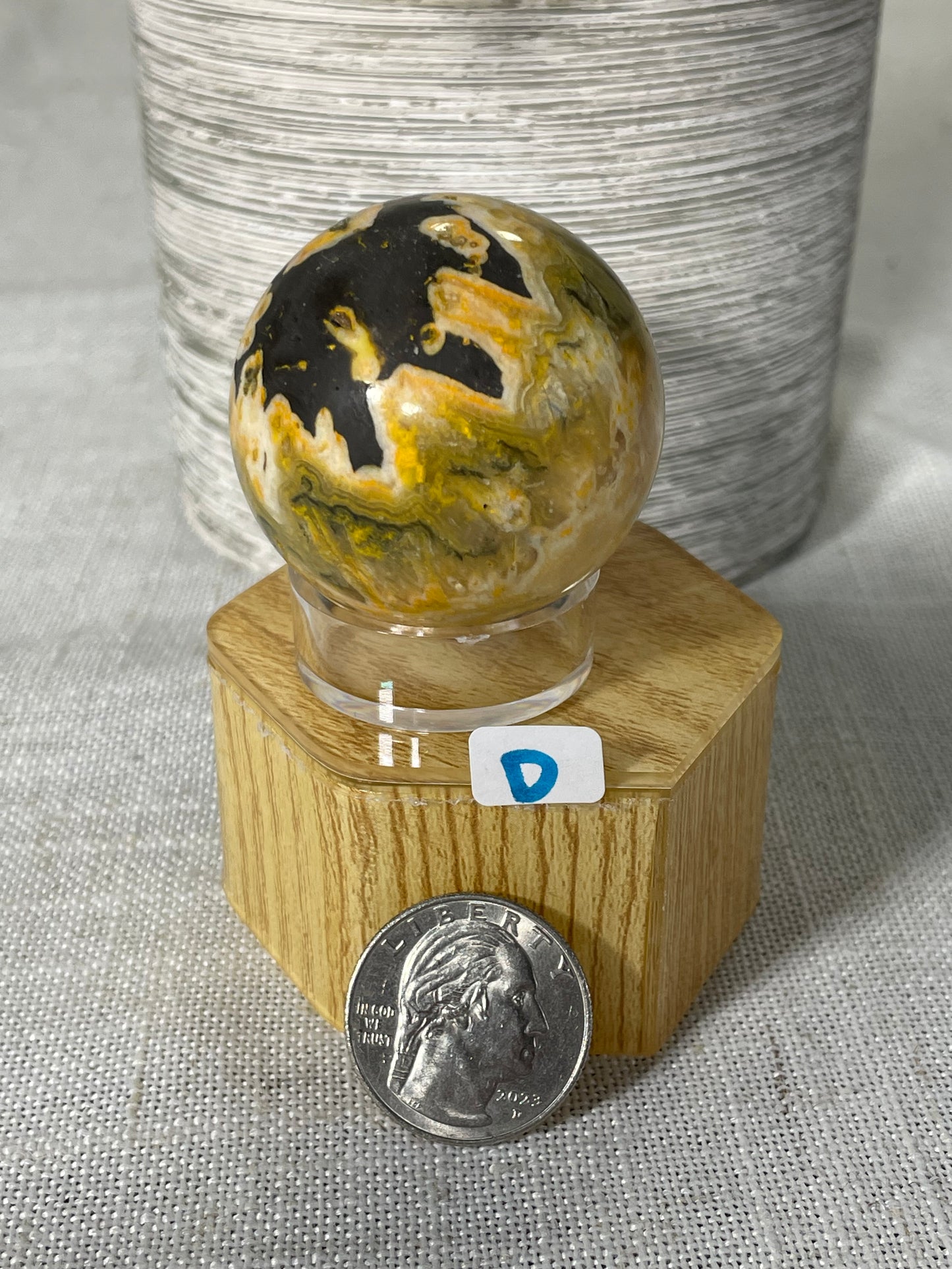 Bumblebee Jasper Spheres