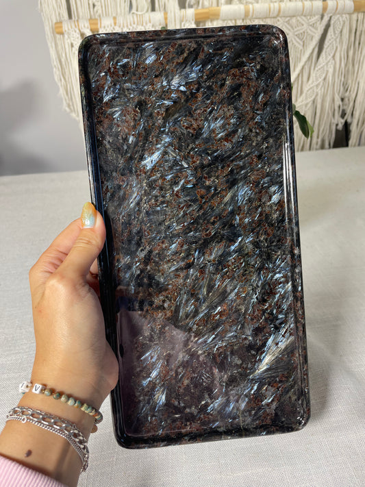 Astrophyllite Tray