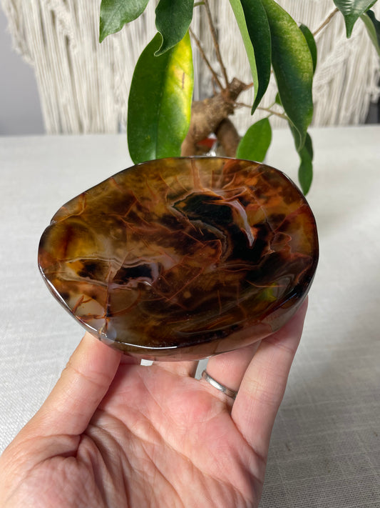 Sardonyx Abstract Bowl