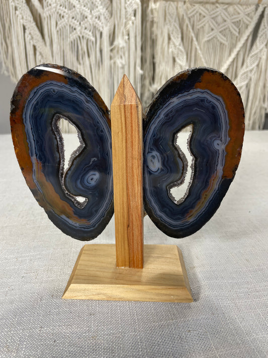 Brazilian Agate Butterfly (B)