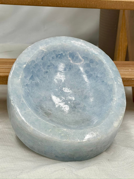 Blue Calcite Bowl