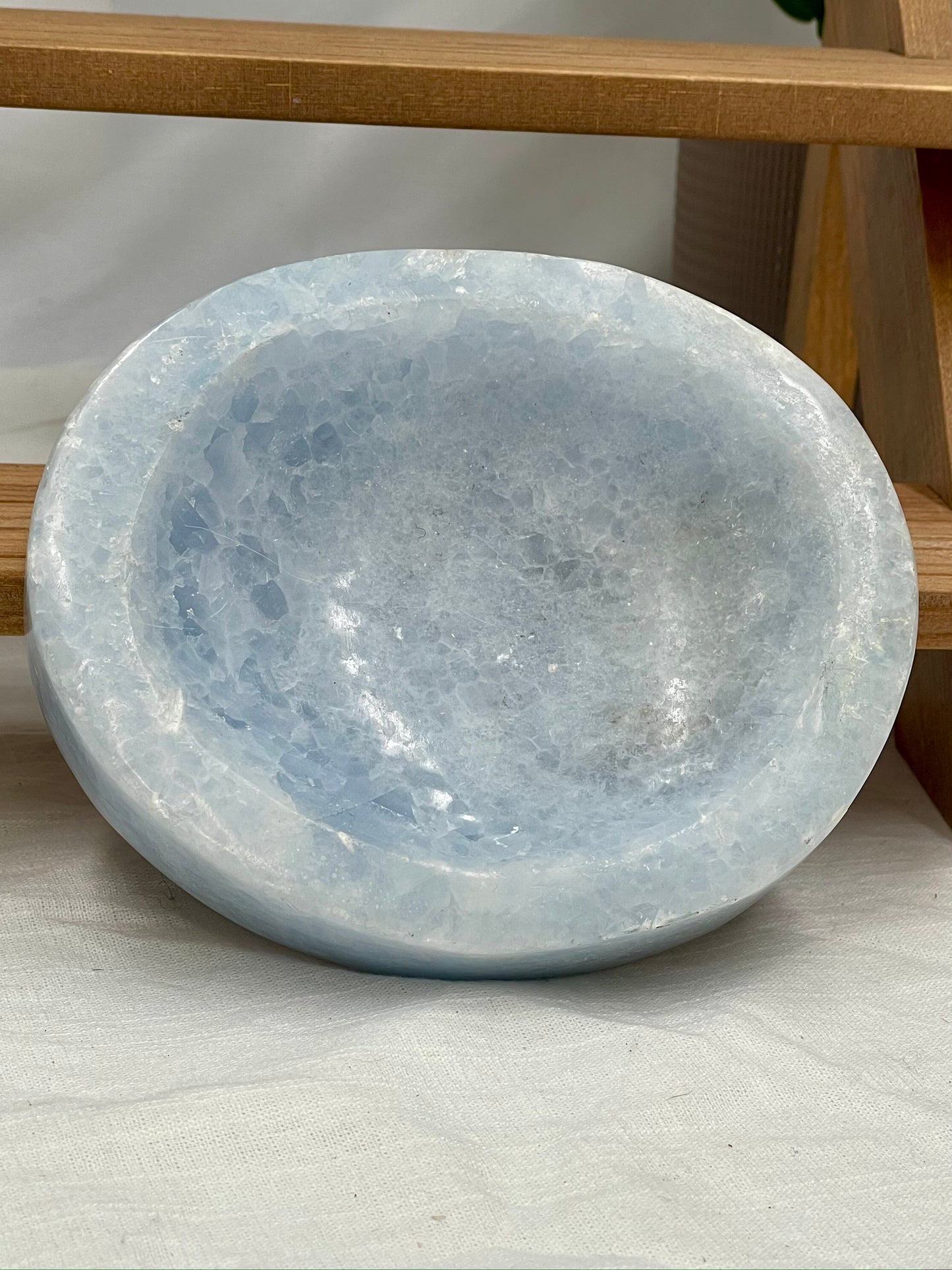 Blue Calcite Bowl