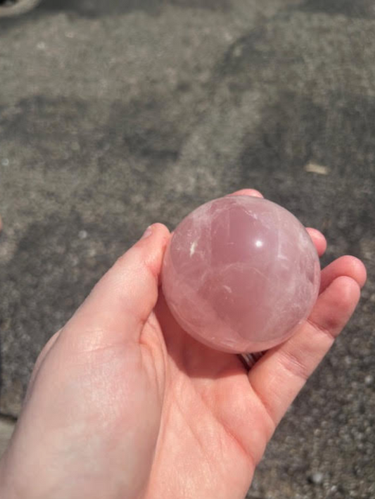 Rose Quartz Sphere